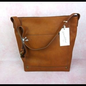 Universal Thread Cognac Bucket Large Hobo Handbag